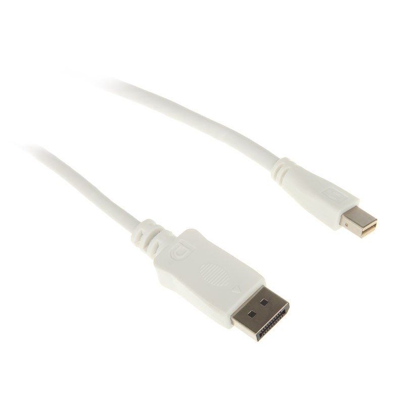 InLine compatible Kabel Mini DisplayPort zu DisplayPort, weiß - 2m