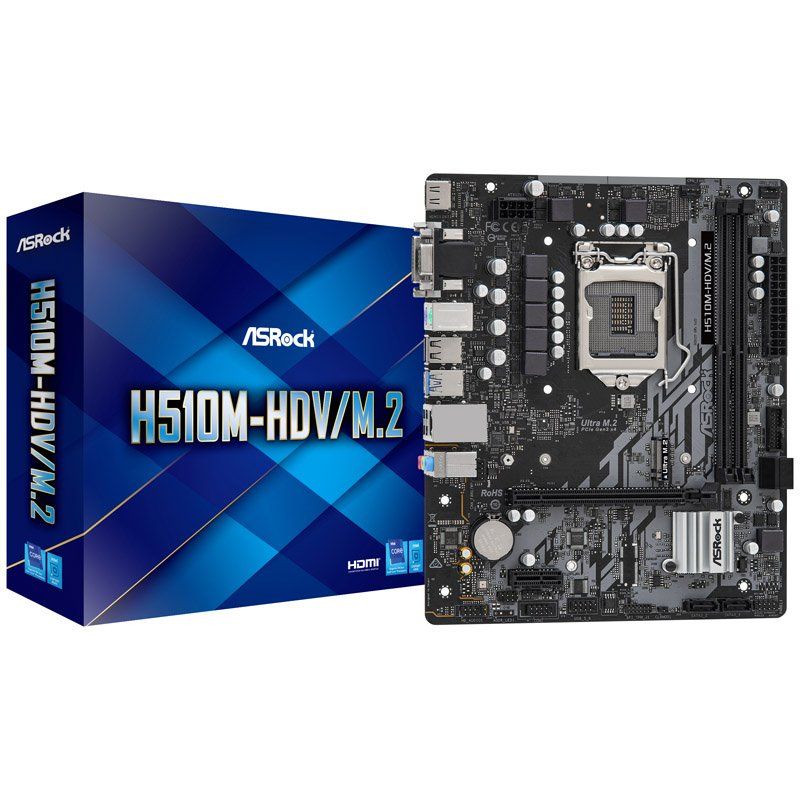 MB ASRock Intel 1200 H510M-HDV/M.2