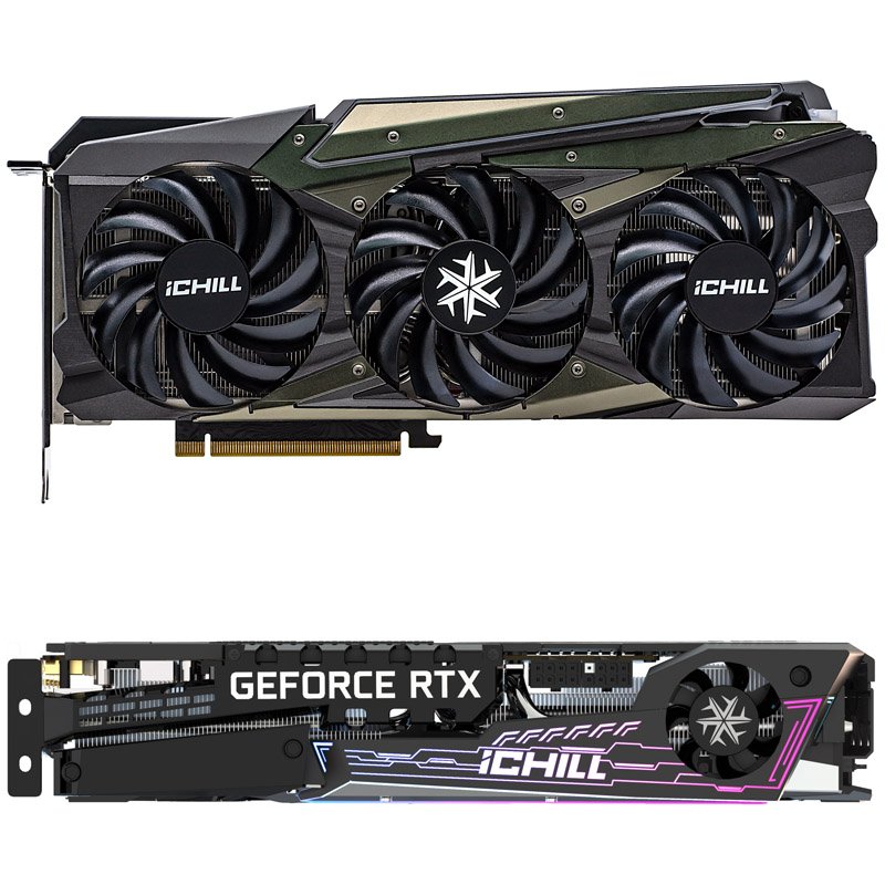 Inno3D iChill GEFORCE RTX 3080 TI X4 NVIDIA 12 Go GDDR6X