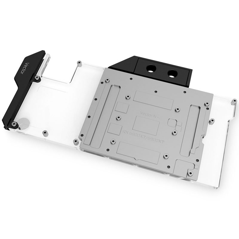 EK Water Blocks compatible EK-Quantum Vector Nitro+ RX 6800XT/6900XT D-RGB - Nickel + Acryl