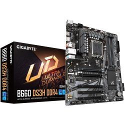 Gigabyte B660 DS3H DDR4 motherboard Intel B660 LGA 1700 ATX