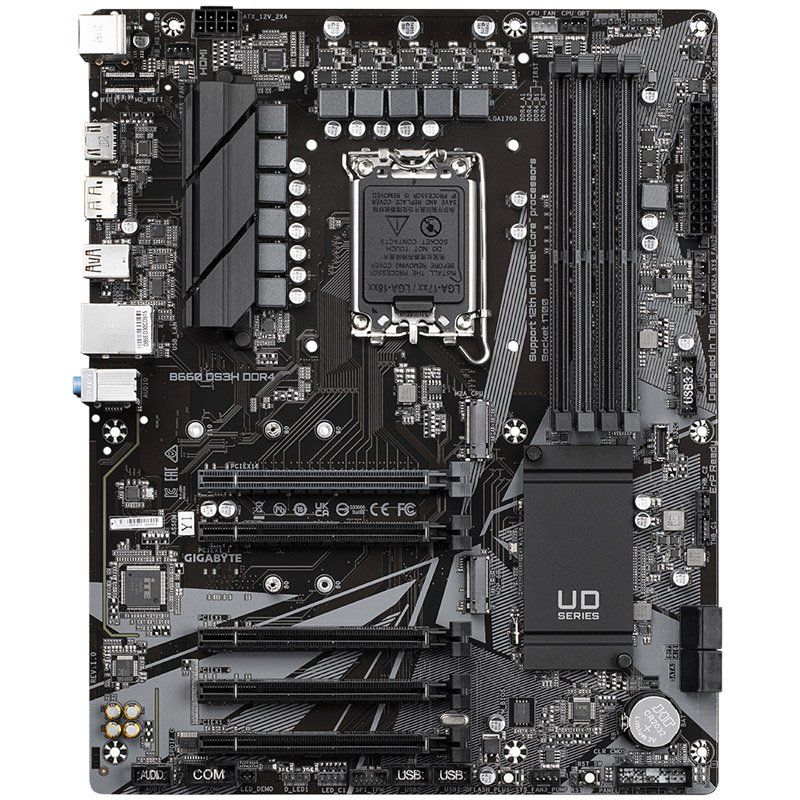 Gigabyte B660 DS3H DDR4 carte mère Intel B660 LGA 1700 ATX