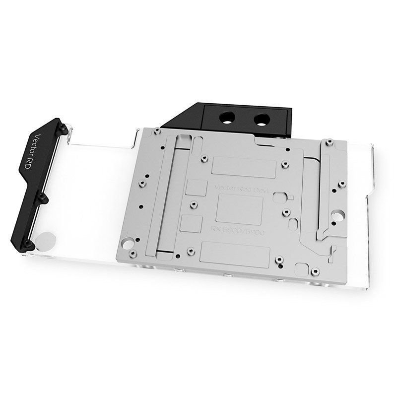 EK Water Blocks compatible EK-Quantum Vector Red Devil RX 6800/6900 D-RGB - Nickel + Acryl