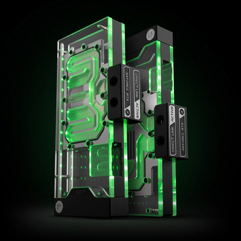 EK Water Blocks EK-Quantum Vector² RE RTX 3080/90 ABP D-RGB - Nickel + Acryl