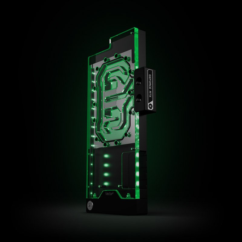 EK Water Blocks EK-Quantum Vector² Strix RTX 3080/90 D-RGB - Nickel + Acryl