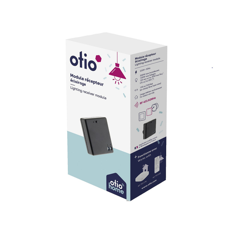 Module récepteur encastrable pour éclairage connecté - Otio