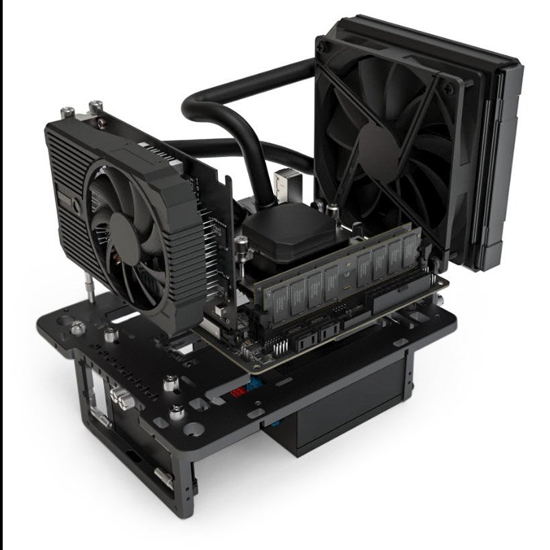 Streacom BC1 Mini V2 Benchtable - schwarz