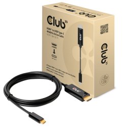 Club 3D HDMI auf USB-Typ-C, 4K60Hz, aktives Kabel - 1,8m