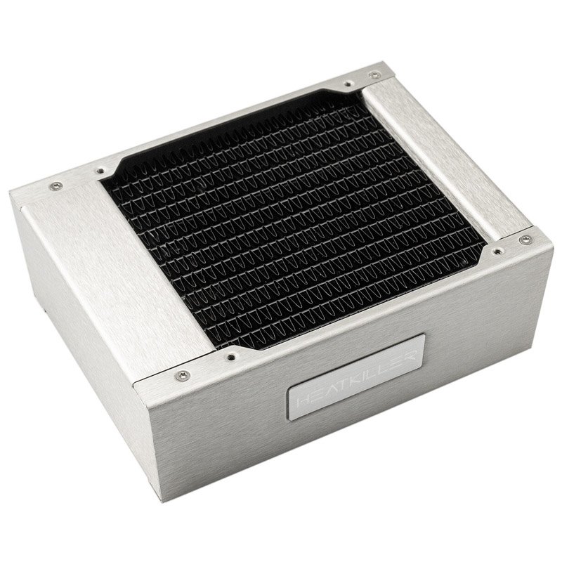 Watercool Heatkiller RAD, 120 mm, L - Edelstahl