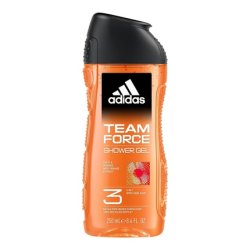 Adidas Team Force Shower Gel 3-In-1 250ml