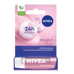 NIVEA Lip Care Pearly Shine Lip Balm 55ml