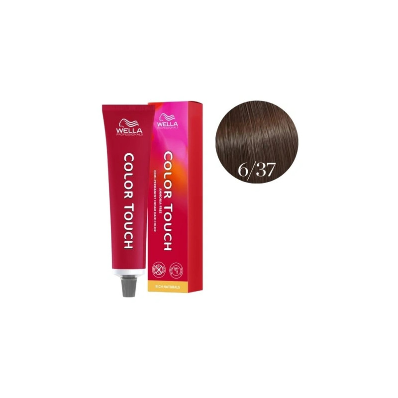 Wella Color Touch Rich Naturals 6/37 - 60ml
