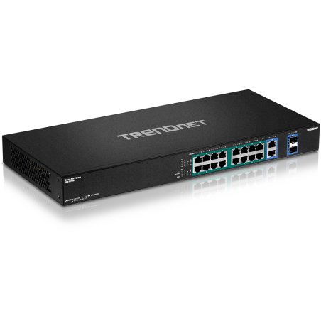 Trendnet TPE-TG182F v1.0R Non-géré Gigabit Ethernet (10/100/1000) Connexion Ethernet, supportant l'alimentation via