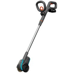 Akku-Fugenbürste EasyWeed 1800/18V P4A (grau/türkis, Li-Ion Akku 2,0Ah P4A, POWER FOR ALL ALLIANCE)