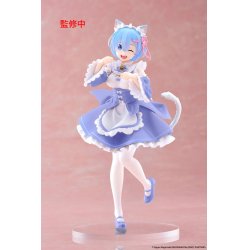 Re:Zero Starting Life in Another World Coreful statuette PVC Rem Cat Maid Ver. Renewal 18 cm