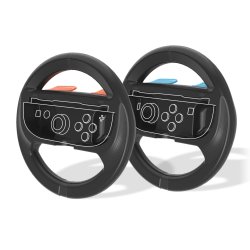 Trade Invaders - Wheels for Switch 2 Joy-con x2 - Black