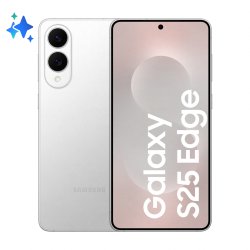 Samsung Galaxy S25 Edge 17 cm (6.7") Double SIM Android 15 5G USB Type-C 12 Go 256 Go 3900 mAh Argent