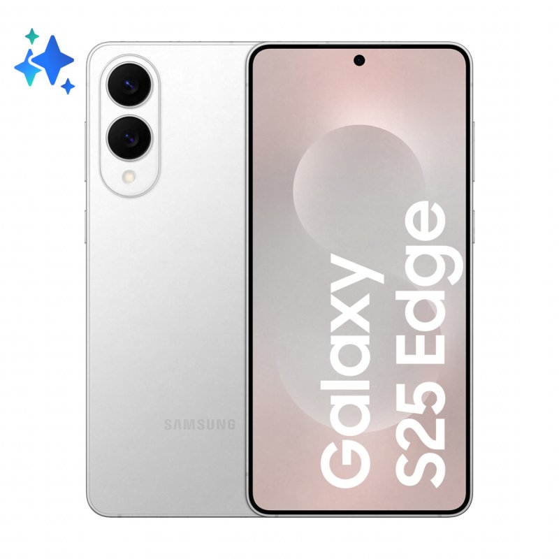 Samsung Galaxy S25 Edge 17 cm (6.7") Dual SIM Android 15 5G USB Type-C 12 GB 256 GB 3900 mAh Silver