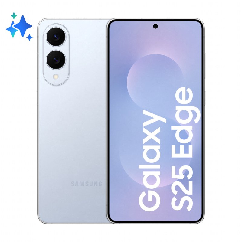 Samsung Galaxy S25 Edge 17 cm (6.7") Dual SIM Android 15 5G USB Type-C 12 GB 256 GB 3900 mAh Blue