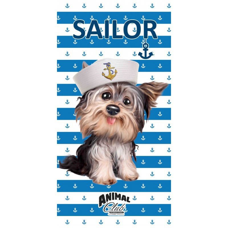 Animal Club serviette de bain 140 x 70 cm