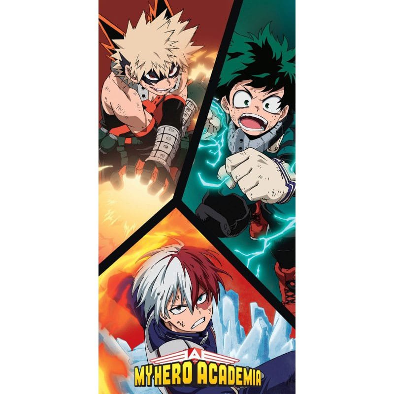 My Hero Academia serviette de bain Ver. 1 140 x 70 cm