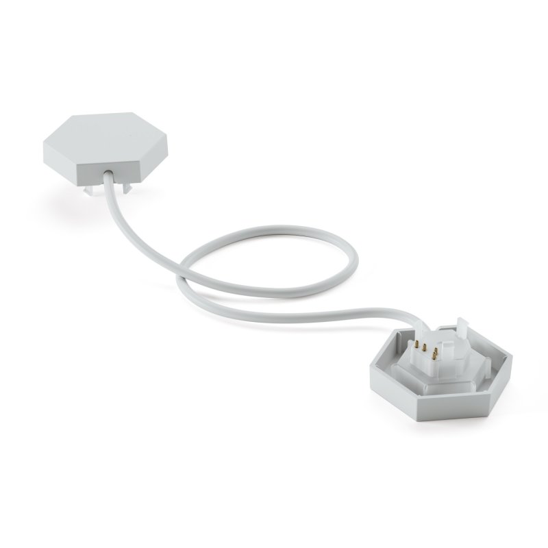 Nanoleaf Lines 60 Degrees Flex Connectors (3-Pack), Bend up to 360 Degrees