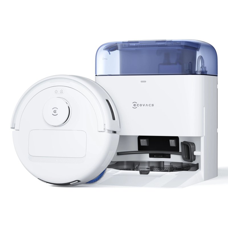 Ecovacs Deebot MINI blue Sans sac Bleu, Blanc
