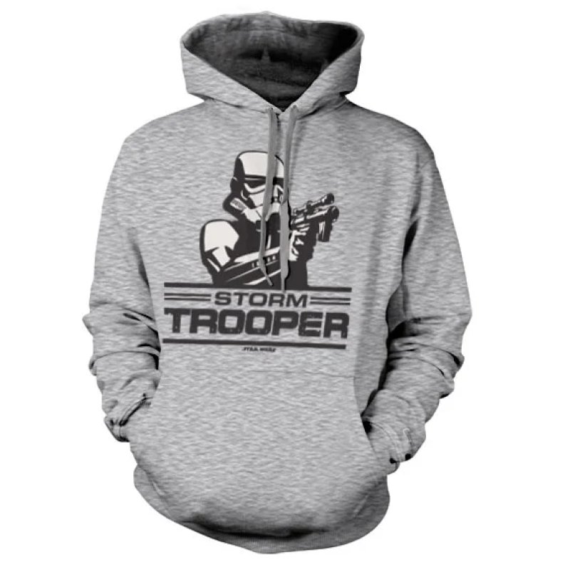 STAR WARS - Sweatshirt Aiming Stormtrooper - H.Grey (S)