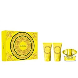 Versace Yellow Diamond Set - Eau De Toilette Spray 50ml, Shower Gel 50ml, Body Lotion 50ml