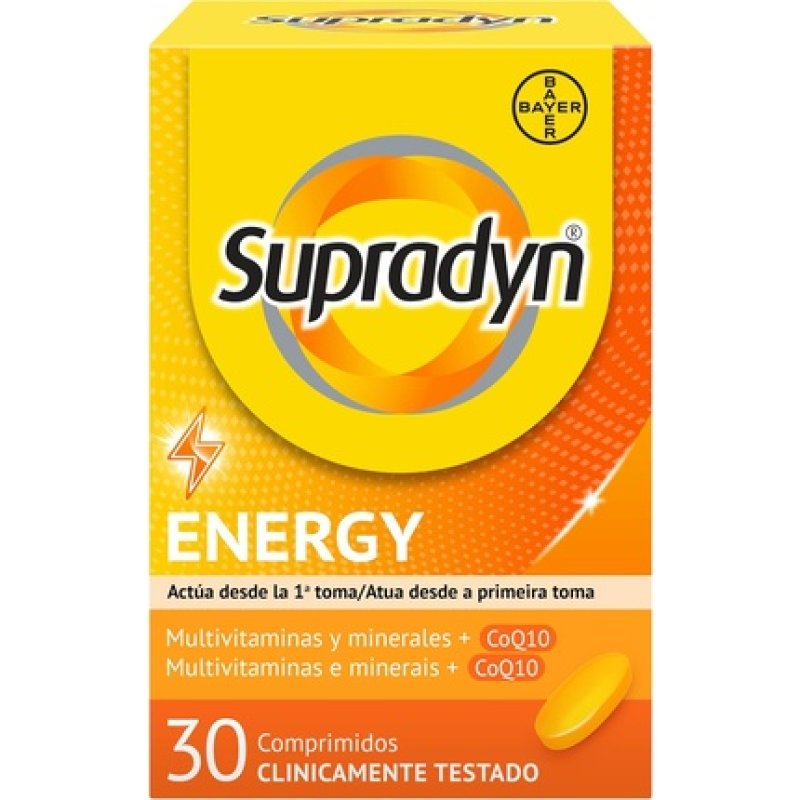 Bayer Supradyn Activo Q10 30 Tablets