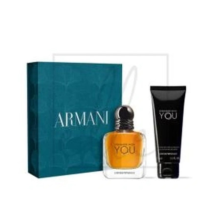 Giorgio Armani Stronger With You Coffret Eau De Toilette Gift Set