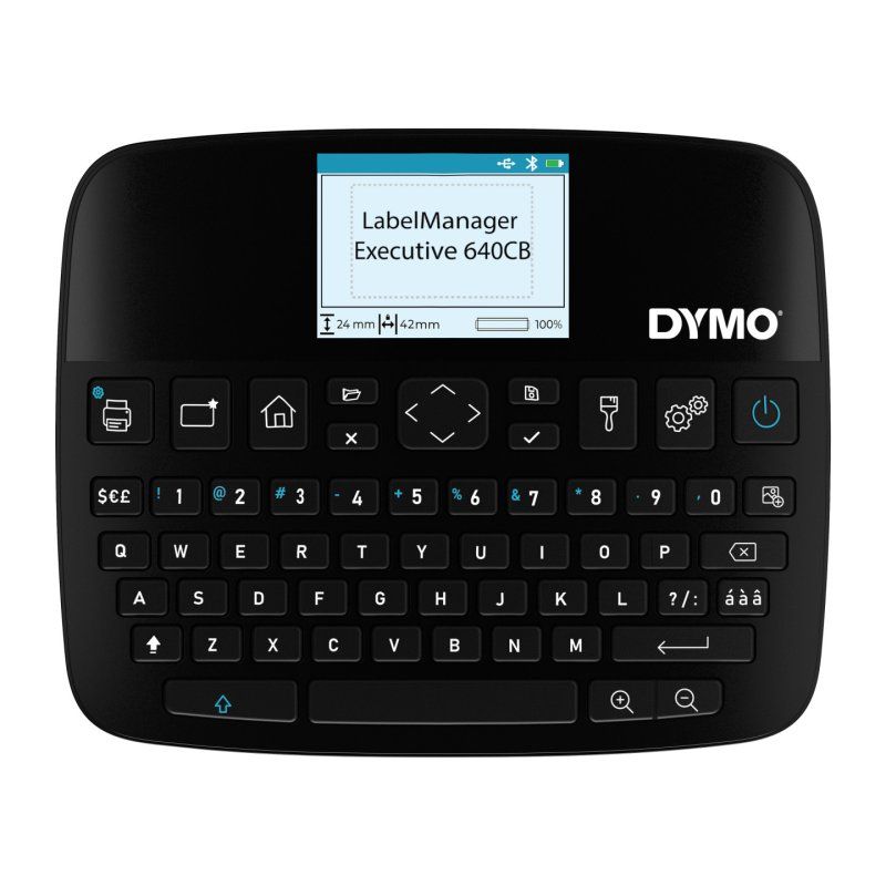 DYMO LabelManager Executive 640CB imprimante pour étiquettes Couleur Avec fil &sans fil Bluetooth QWERTY