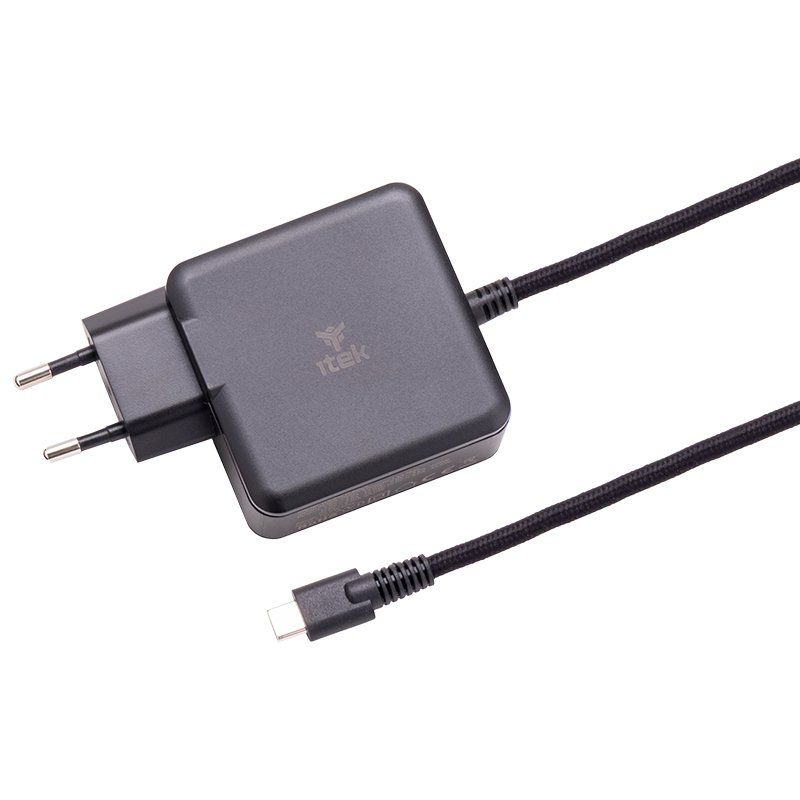 itek ITNBACWB065 chargeur d'appareils mobiles Ordinateur portable Noir Secteur Charge rapide Intérieure