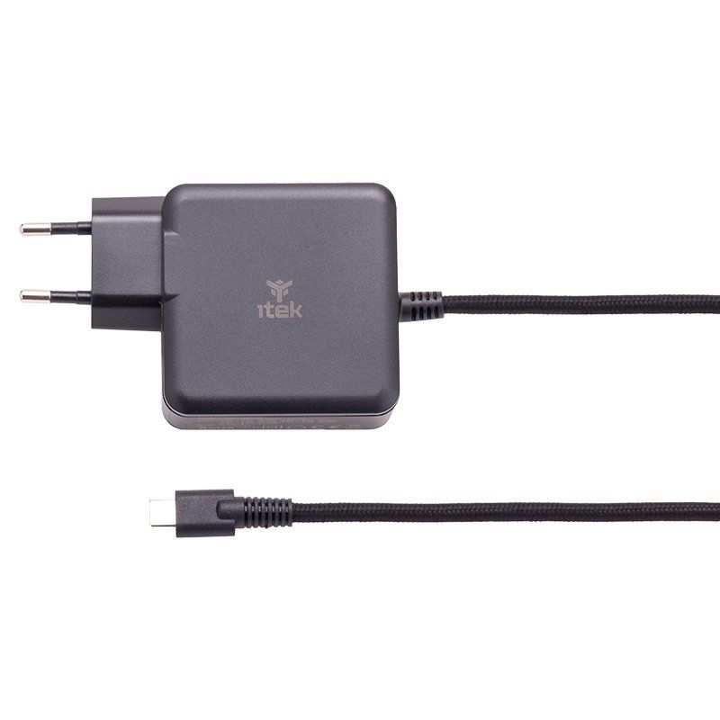 itek ITNBACWB065 chargeur d'appareils mobiles Ordinateur portable Noir Secteur Charge rapide Intérieure