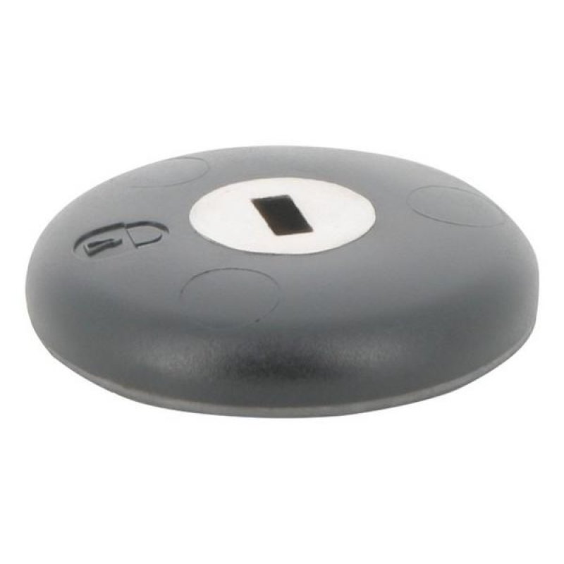 Round Security Slot - T Lock - Black