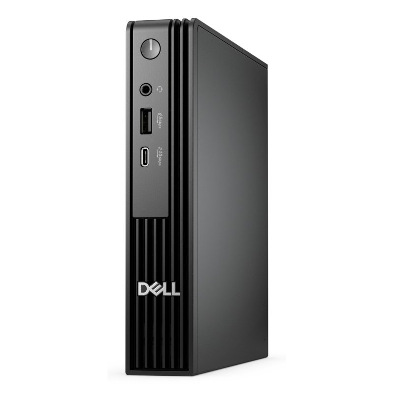DELL Pro QCM1250 Intel Core Ultra 7 265T 16 Go DDR5-SDRAM 512 Go SSD Windows 11 Pro Micro PC Mini PC Noir