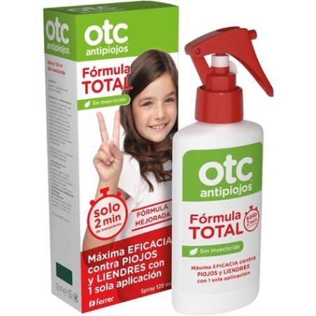 OTC Anti-Lice Spray Total Formula No Insecticides 125ml
