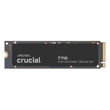 Crucial T710 SSD 2TB M.2 2280 PCIe Gen5 NVMe Internes Solid-State-Module