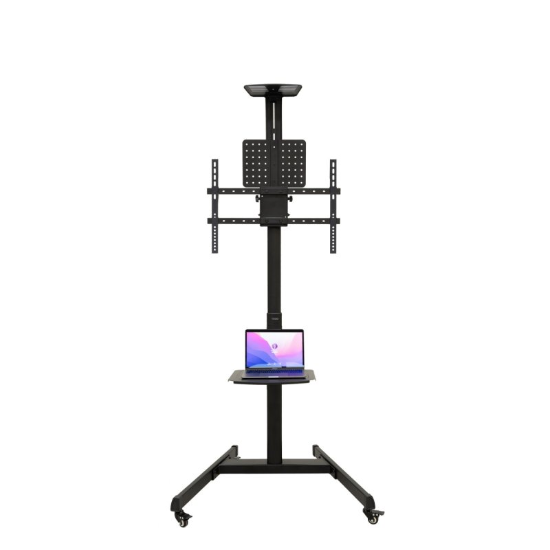 SOPORTE SUELO RUEDAS REGULABLE COMETA 60-100" 90°