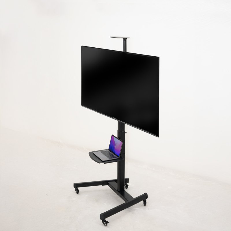 SOPORTE SUELO RUEDAS REGULABLE COMETA 60-100" 90°