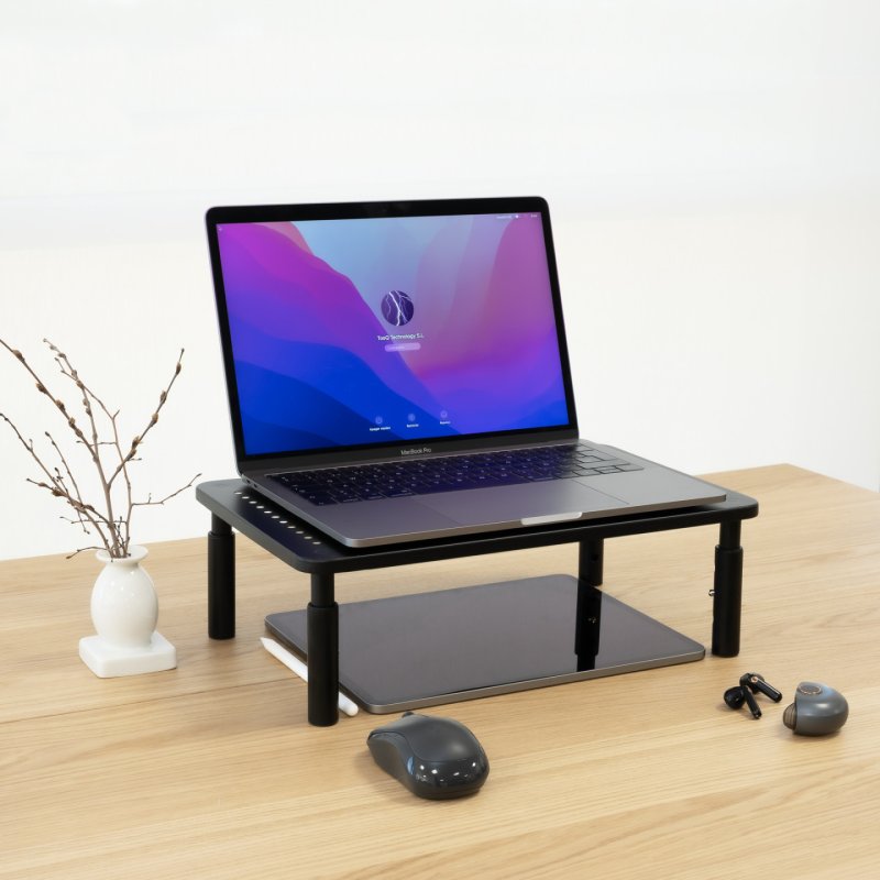 TooQ TQMR081 support d'écran plat pour bureau Noir