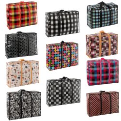 Comfy Nest CN-02560: 150 Pieces Bulk Assorted Non-Woven Grocery and Shopping Bag with Reinforced Handle -80cm x 60cm x