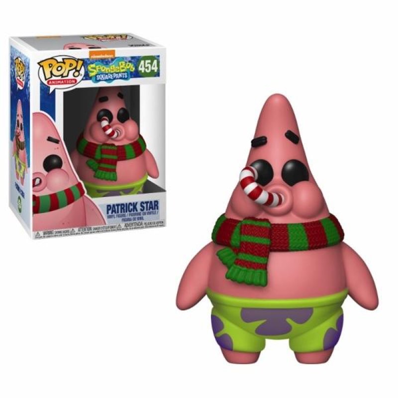 SPONGEBOB - Bobble Head POP N° 454 - X-Mas Patrick