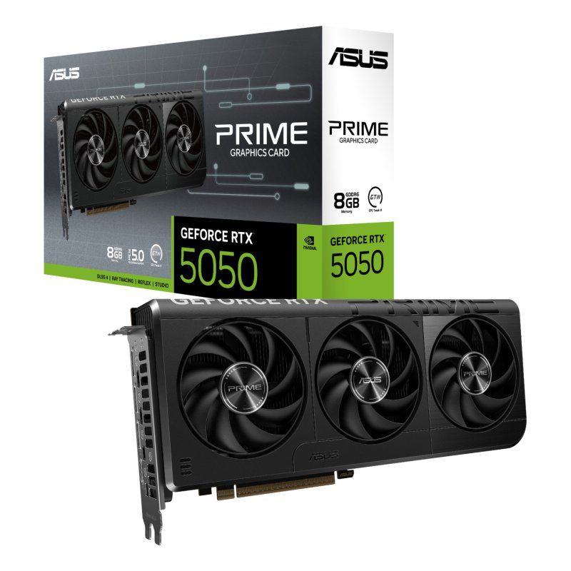 ASUS Prime -RTX5050-8G NVIDIA GeForce RTX 5050 8 Go GDDR6