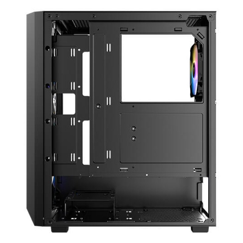 Boitier Moyen Tour ATX Antec AX67 RGB avec panneau vitré (Noir)