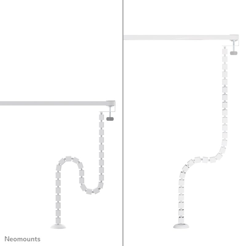 Neomounts ADS06-131WH Colonne vertébrale - fixation à pince - universel