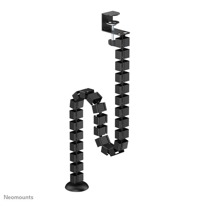 CABLE SPINE ORGANIZER FOR SIT/STAND DESK FRAMES CLAMP MOU