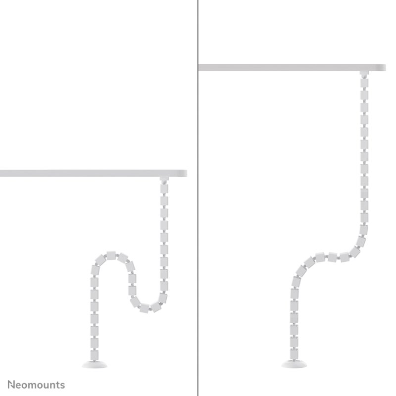 Neomounts ADS06-132WH Colonne vertébrale - fixation magnétique - universel
