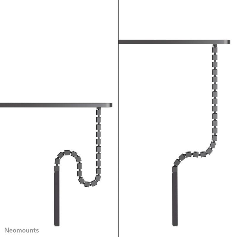 Neomounts ADS06-133BL Cable spine - screw-mounted - universal