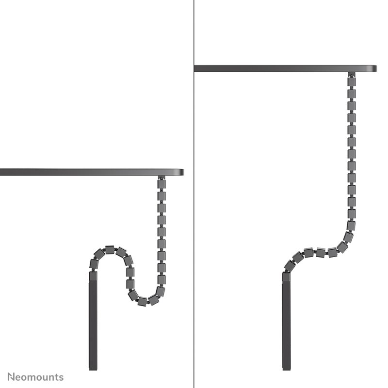 Neomounts ADS06-133BL Colonne vertébrale - fixation à vis - universel